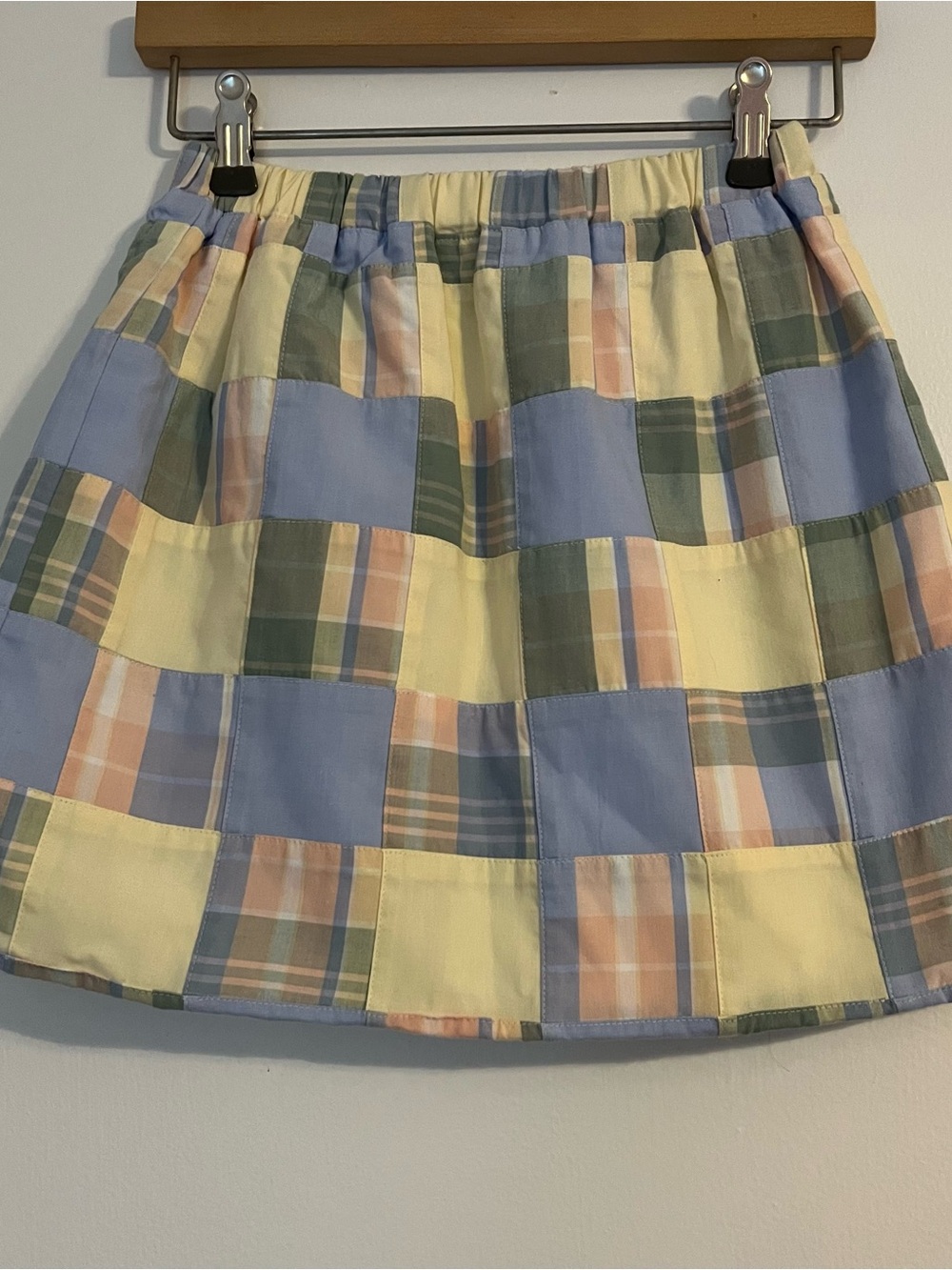 The Beaufort Bonnet Company Susanne Skirt May River Madras size 14